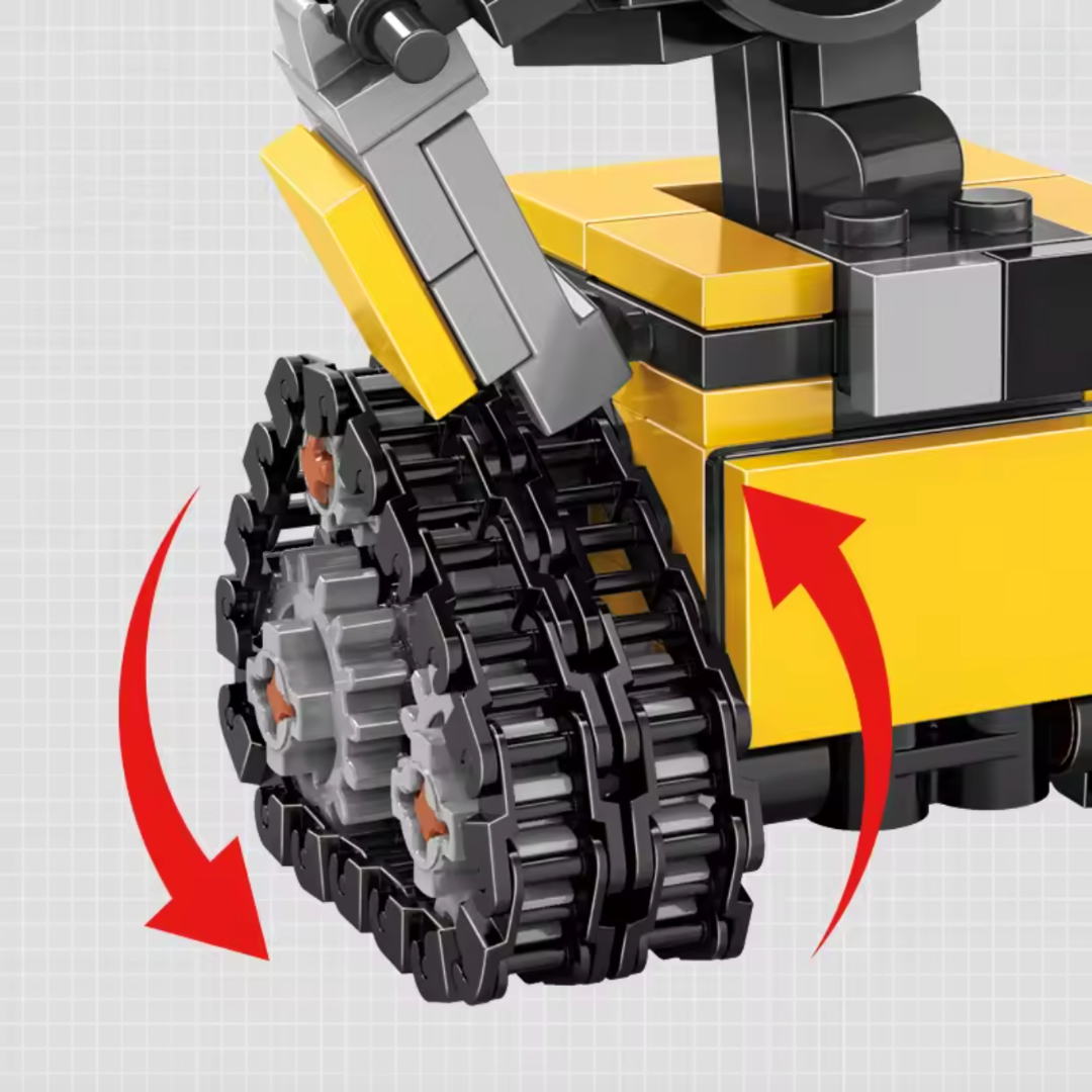 Mini robot por piezas